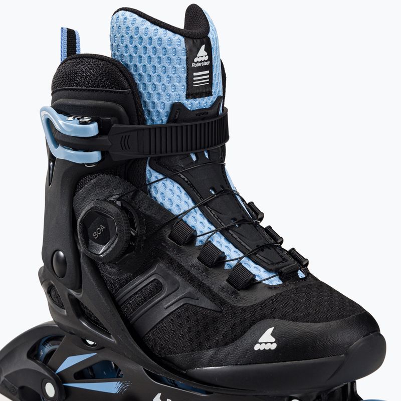 Dámske kolieskové korčule Rollerblade Macroblade 84 BOA black-blue 07370700092 5