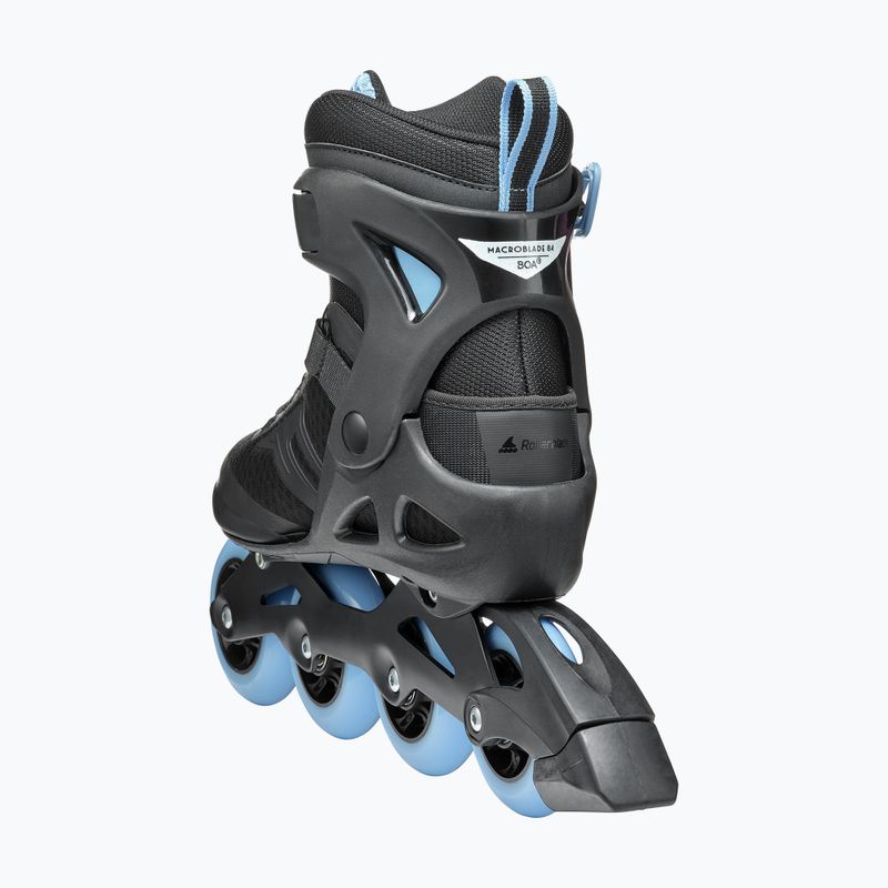 Dámske kolieskové korčule Rollerblade Macroblade 84 BOA black-blue 07370700092 11