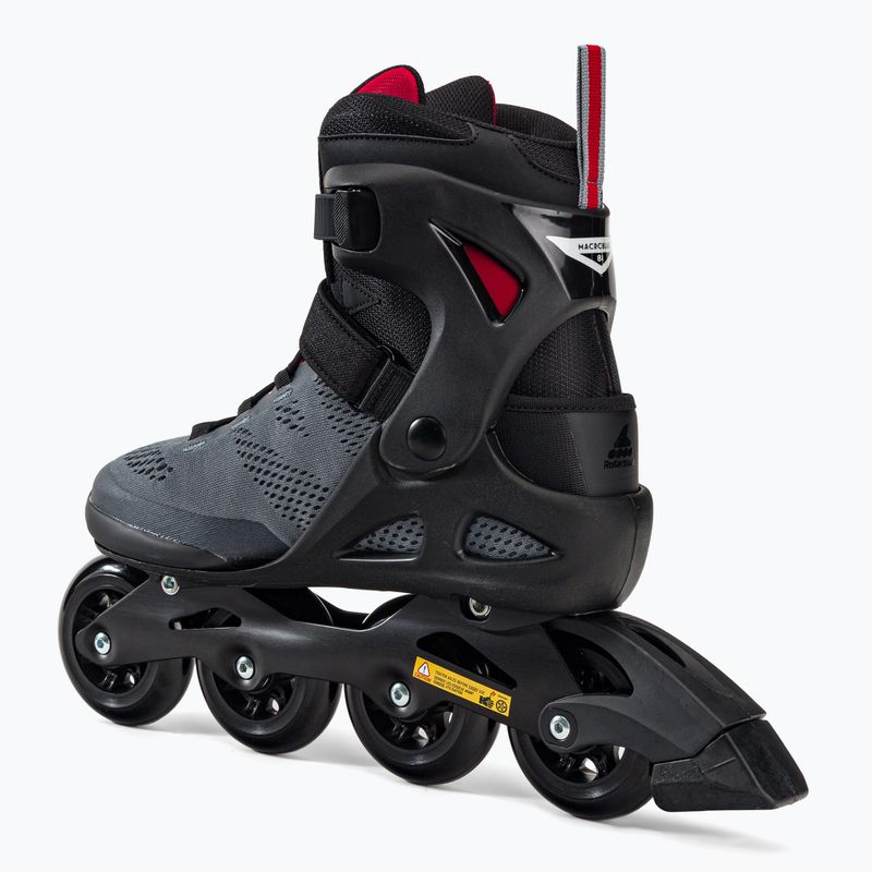 Pánske kolieskové korčule Rollerblade Macroblade 84 grey 07370800749 3