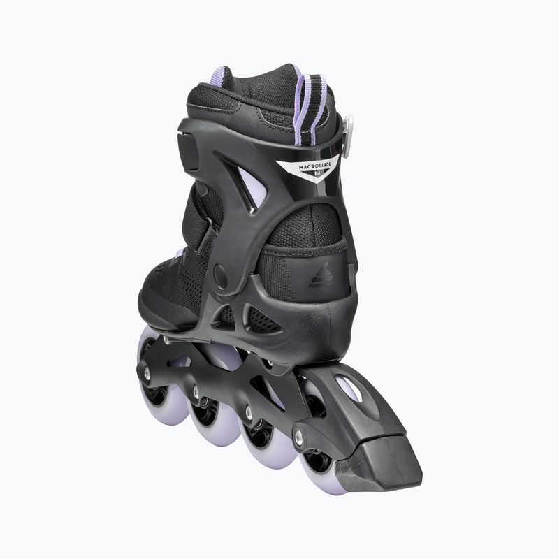 Dámske kolieskové korčule Rollerblade Macroblade 84 black and purple 07370900 11