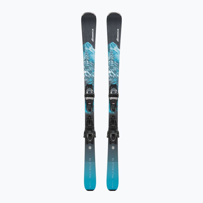 Dámske zjazdové lyže Nordica Wild Belle 78 + viazania TP2COMP10 FDT anthracite/aqua