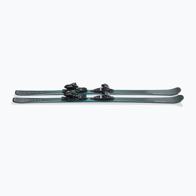 Dámske zjazdové lyže Nordica Belle 73 + TP2 COMP10 FDT grey/aqua 4