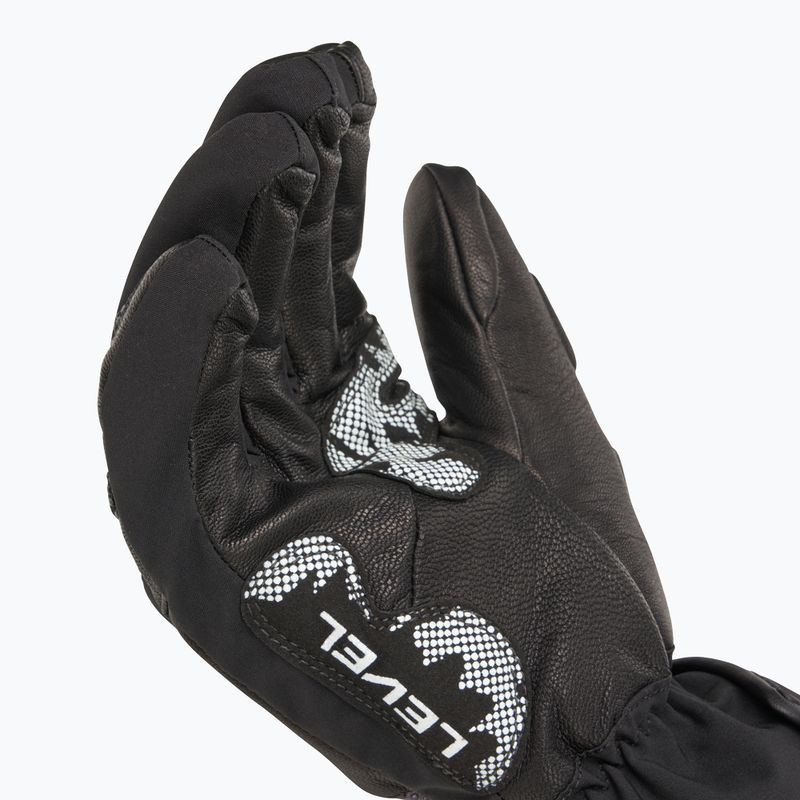 Detské lyžiarske rukavice Level Sq JR CF pk black 5