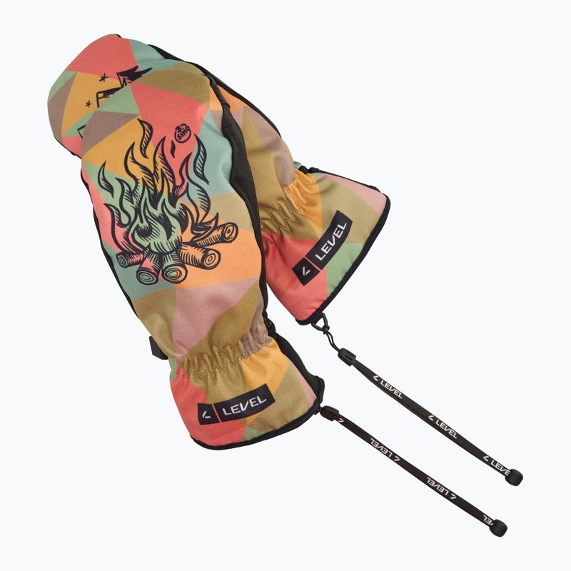 Lyžiarske rukavice Level Vertigo Pro Mitt black/camo 7