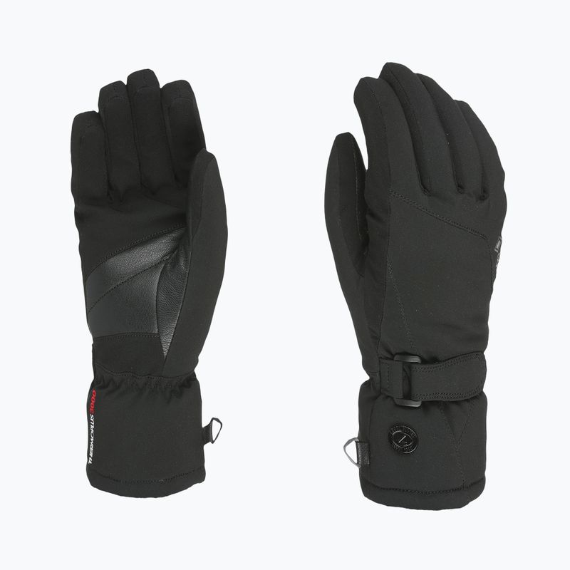 Dámske lyžiarske rukavice Level Eclypse Gore-Tex black 6