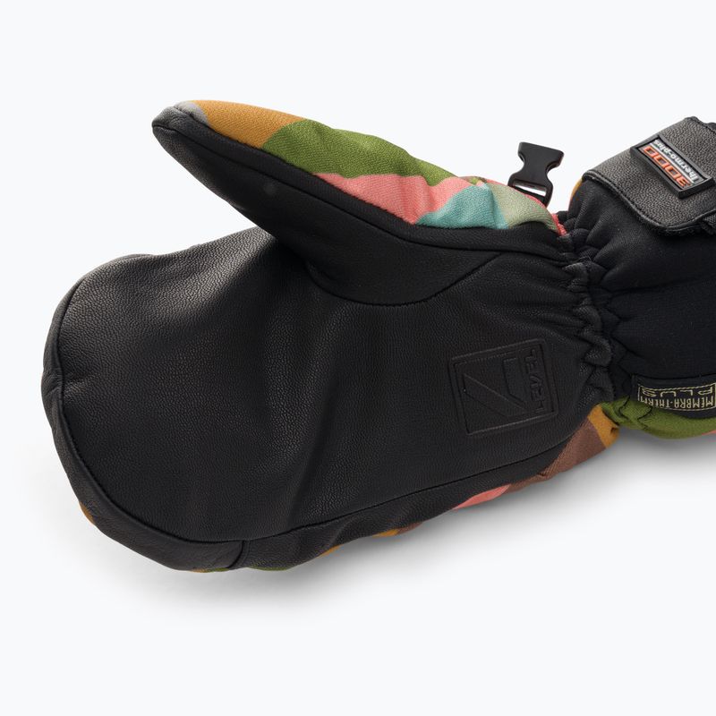 Detské lyžiarske rukavice Level Vertigo Mitt Teen wood 6