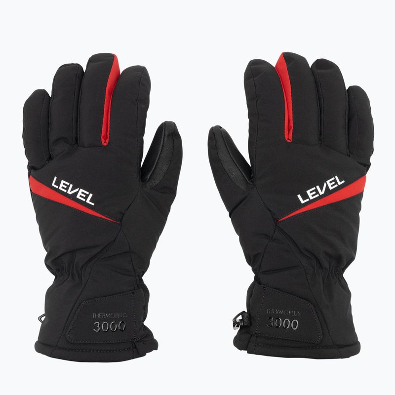 Pánske lyžiarske rukavice Level Alpine red 2