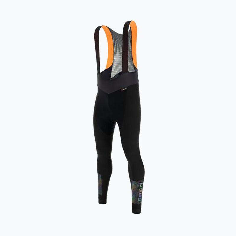 Pánske cyklistické nohavice Santini Adapt Bib Tights black 1W119C3ADAPT 8