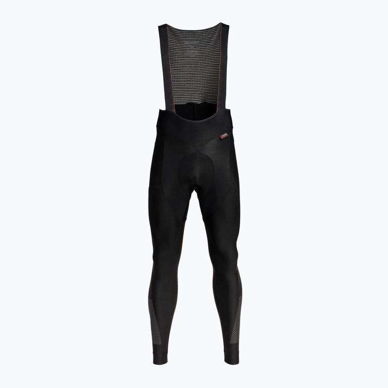 Pánske cyklistické nohavice Santini Adapt Bib Tights black 1W119C3ADAPT