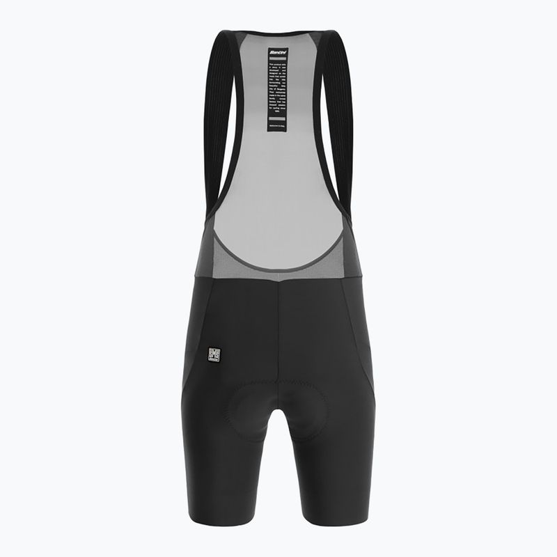 Dámske cyklistické šortky Santini Sleek Raggio black 1S1062C3WSLKRAGGNES 2