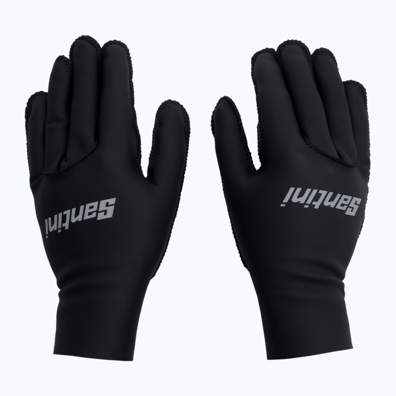 Santini Vega Xtreme cyklistické rukavice čierne 1W593WINVEGAXNE 3