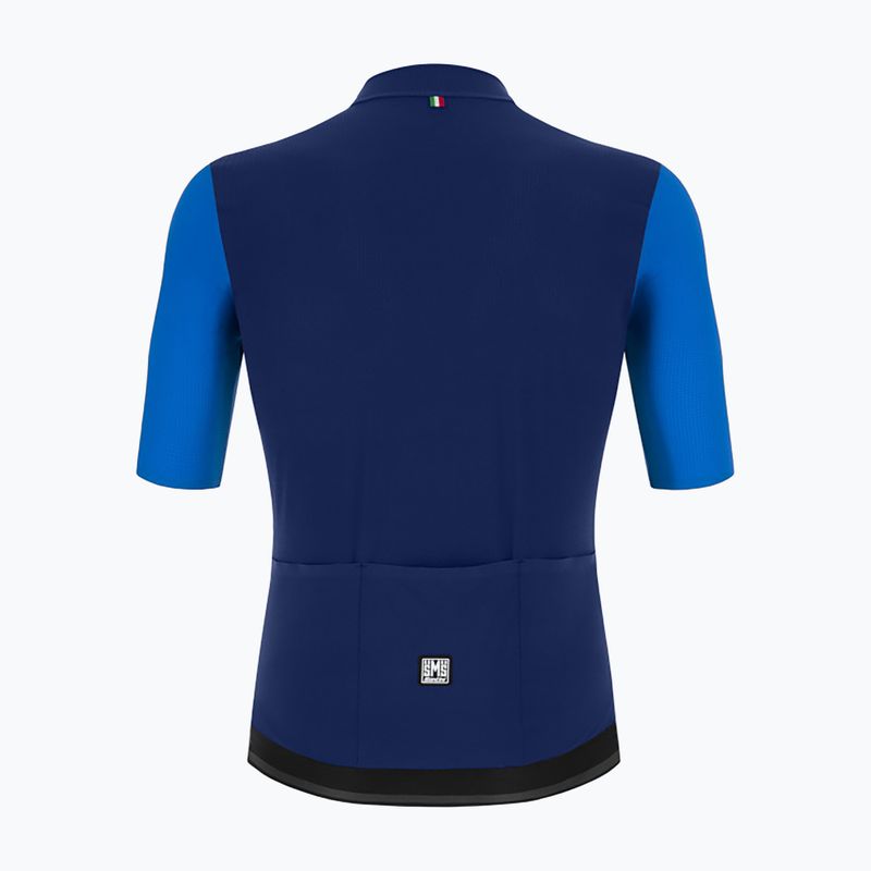 Santini Redux Vigor pánsky cyklistický dres modrý 2S94775REDUXVIGORYS 2