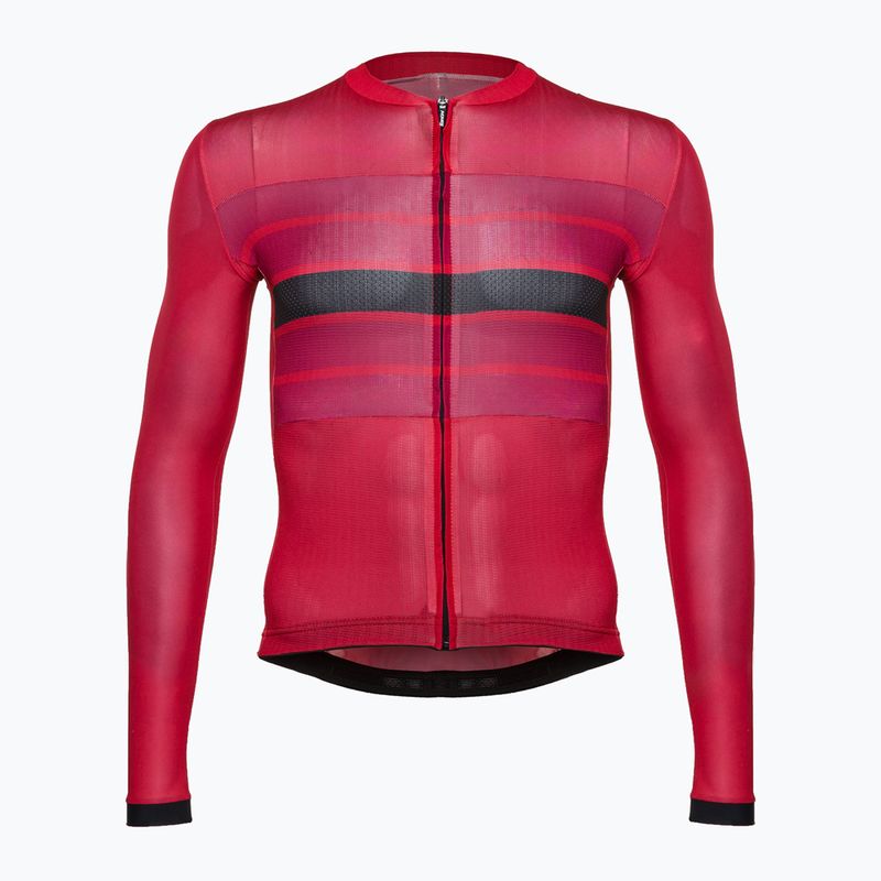 Santini Ecosleek Bengal pánska cyklistická mikina červená 2S215075ESLKBENGRSS