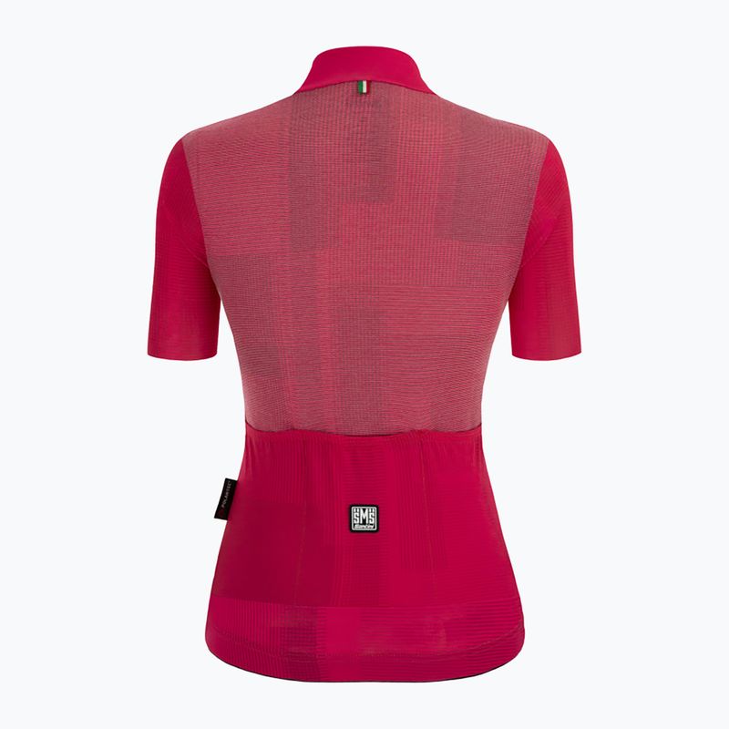 Santini Delta Kinetic dámsky cyklistický dres ružový 2S940L75DELTAKINELAS 2