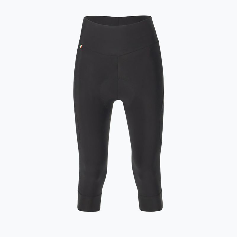 Dámske cyklistické šortky Santini Alba 3/4 black 2S134GILALBANES
