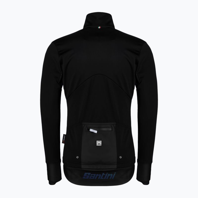 Pánska cyklistická bunda Santini Vega Extreme black 2W50775VEGAXNE 2