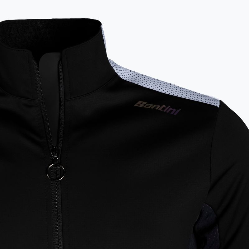 Pánska cyklistická bunda Santini Vega Extreme black 2W50775VEGAXNE 4