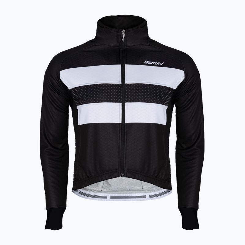 Santini Colore Bengal pánska cyklistická bunda čierna 2W50775COLORBENGNE