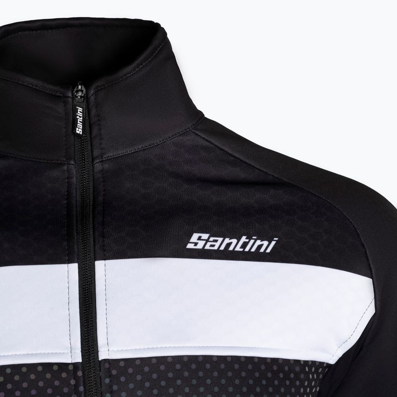 Santini Colore Bengal pánska cyklistická bunda čierna 2W50775COLORBENGNE 3