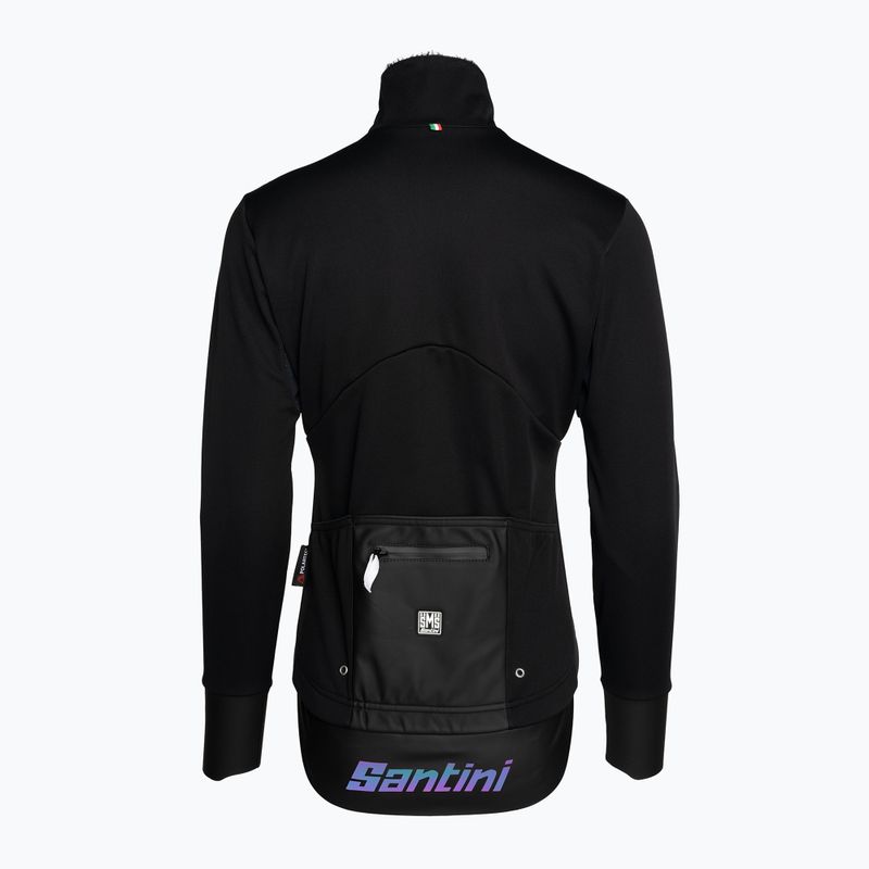 Dámska cyklistická bunda Santini Vega Xtreme black 2W51775VEGAX NE 2