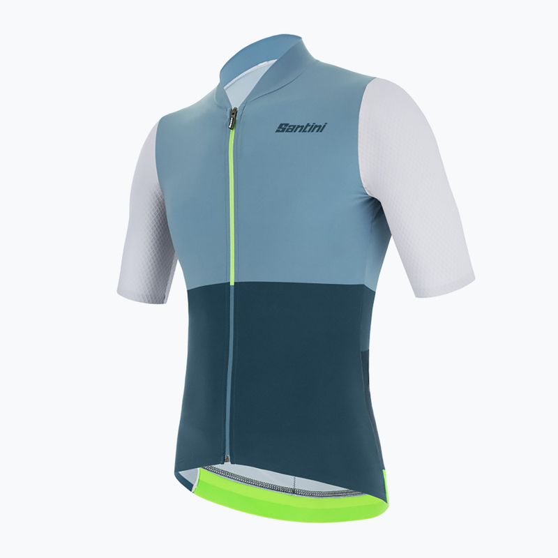 Santini Redux Istinto fluor green pánsky cyklistický dres 2S94475REDUXISTIVFS 3