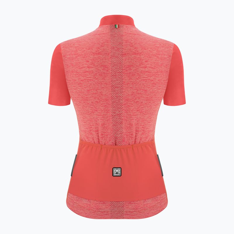Santini Colore Puro dámsky cyklistický dres oranžový 2S940L75RCOLORPUR0GNS 2