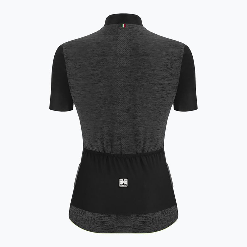 Santini Colore Puro dámsky cyklistický dres čierny 2S940L75RCOLORPUR0NES 2