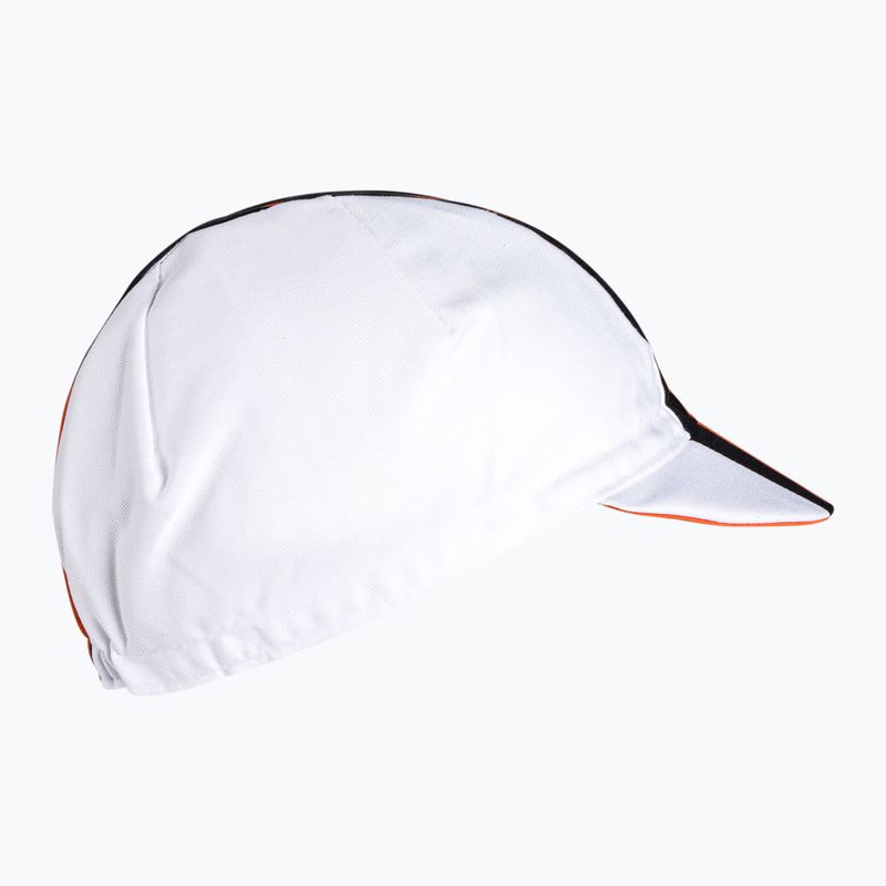 Cyklistická čiapka Santini Bengal white 2S460COTBENGBIUNI 3