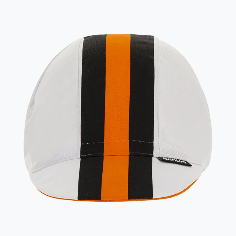 Cyklistická čiapka Santini Bengal white 2S460COTBENGBIUNI 8