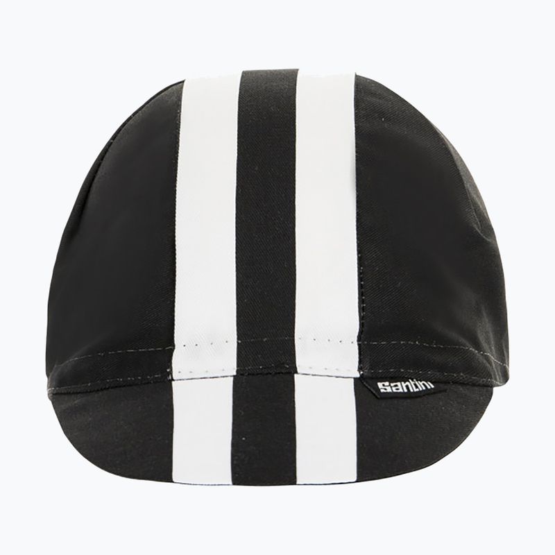 Cyklistická čiapka Santini Bengal black 2S460COTBENGNEUNI 7