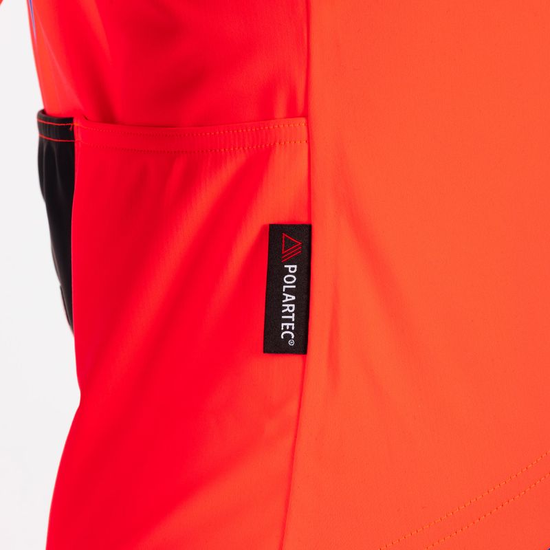 Dámska cyklistická bunda Santini Vega Multi oranžová 3W58L75VEGAMULT 4