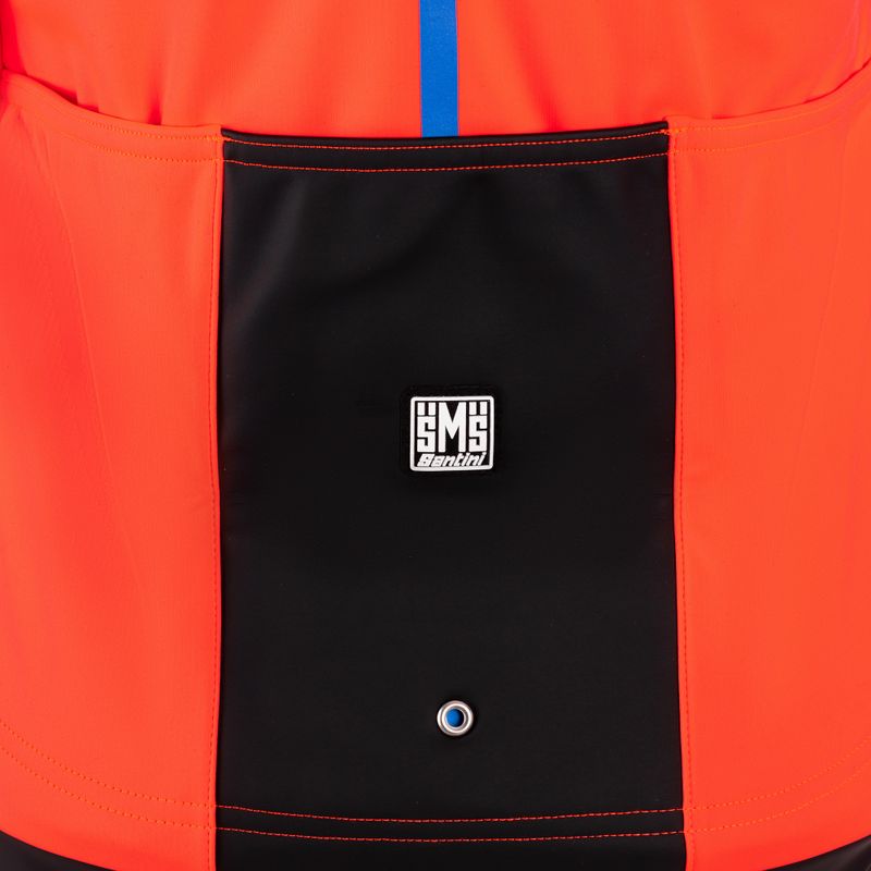 Dámska cyklistická bunda Santini Vega Multi oranžová 3W58L75VEGAMULT 5