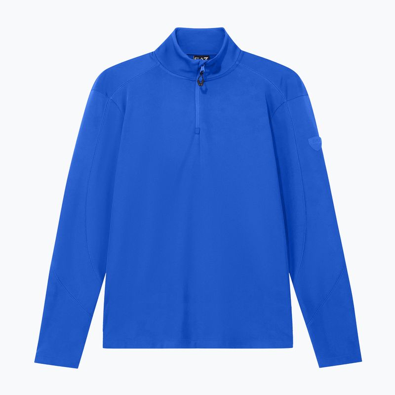 Pánska lyžiarska mikina EA7 Emporio Armani Pure Powerstretch T-Top Half Zip new royal 6