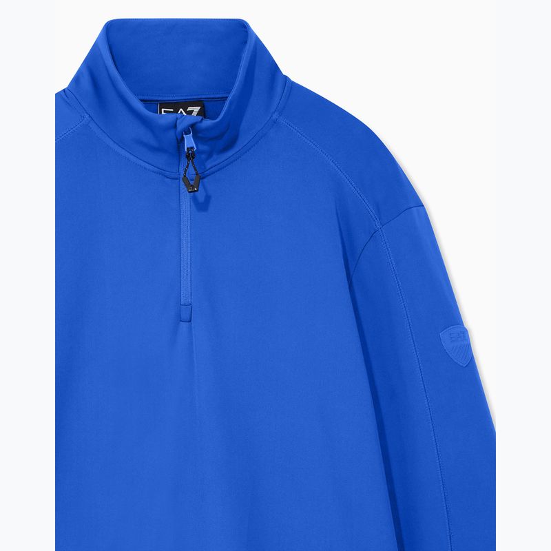 Pánska lyžiarska mikina EA7 Emporio Armani Pure Powerstretch T-Top Half Zip new royal 8