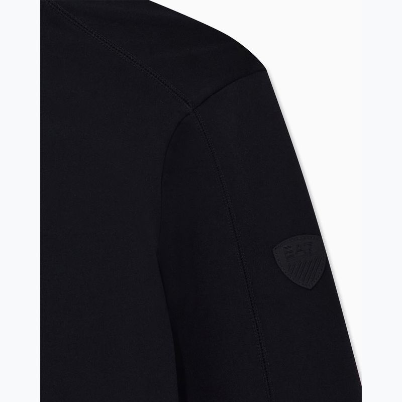 Pánska lyžiarska mikina EA7 Emporio Armani Pure Powerstretch T-Top Half Zip black 8