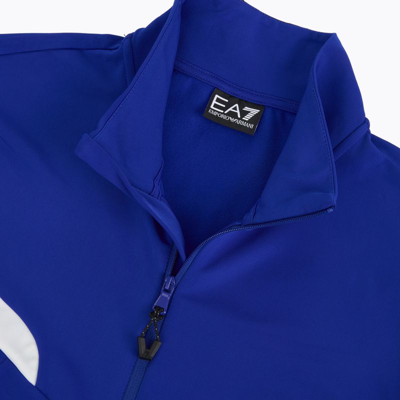 Pánska lyžiarska mikina EA7 Emporio Armani Pure Powerstretch T-Top Full Zip new royal 3