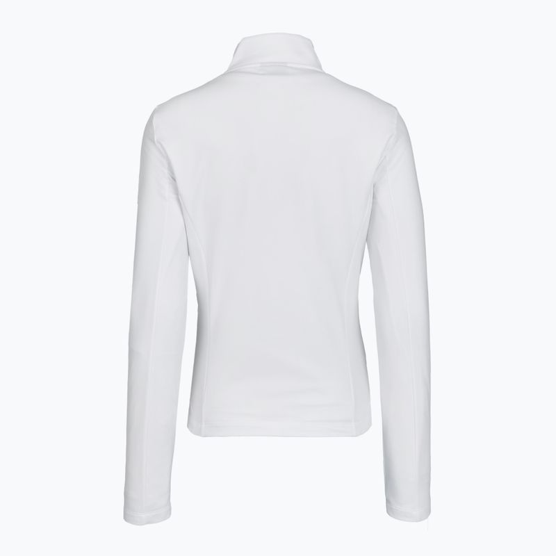 Dámska lyžiarska mikina EA7 Emporio Armani Pure Powerstretch T-Top Half Zip white 2