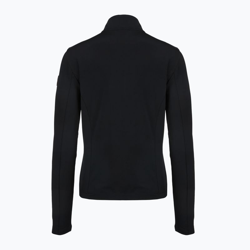 Dámska lyžiarska mikina EA7 Emporio Armani Pure Powerstretch T-Top Half Zip black 2
