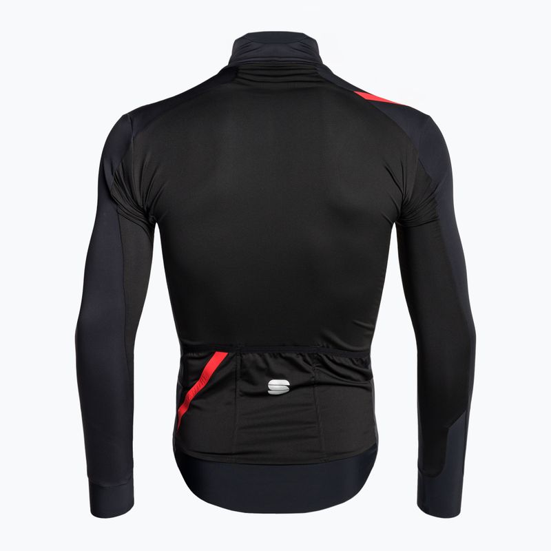 Pánska cyklistická bunda Sportful Fiandre Light No Rain black 1120021.002 2