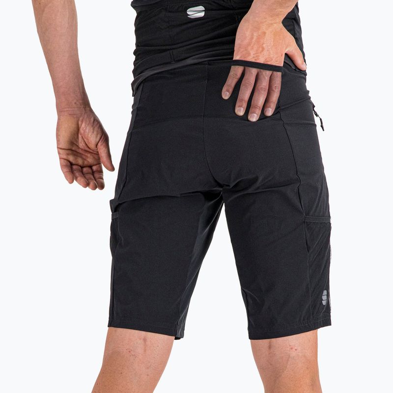 Pánske cyklistické šortky Sportful Supergiara Overshort black 1120507.002 3