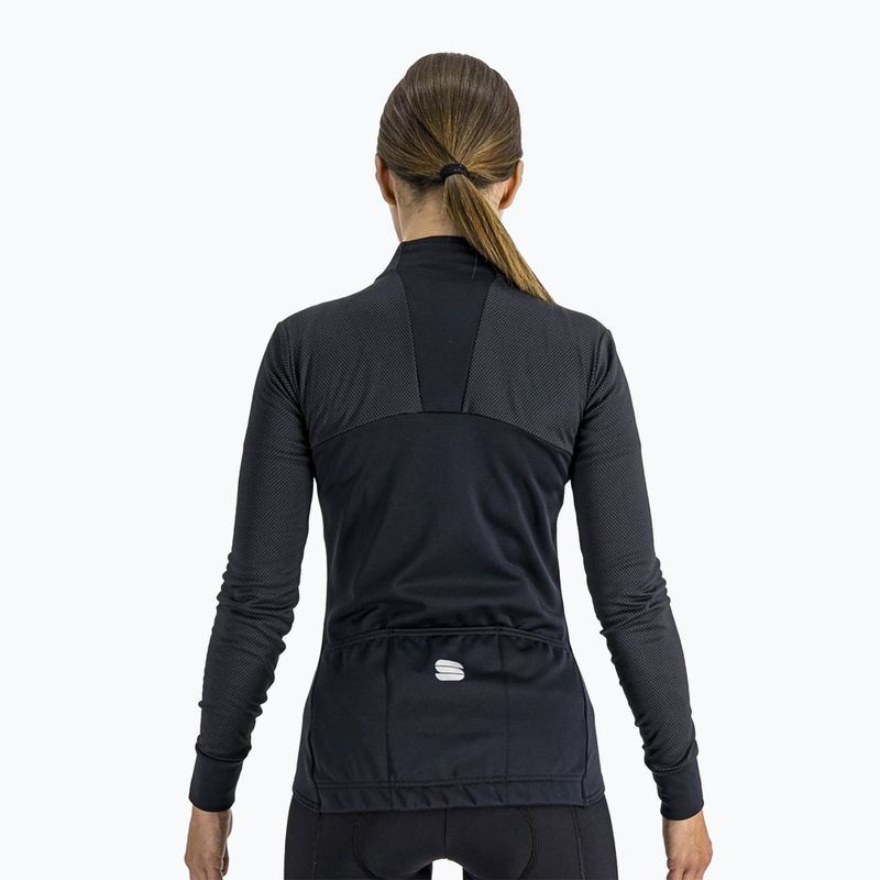 Dámske termo tričko Sportful Kelly Thermal Jersey black 1120530.002 2