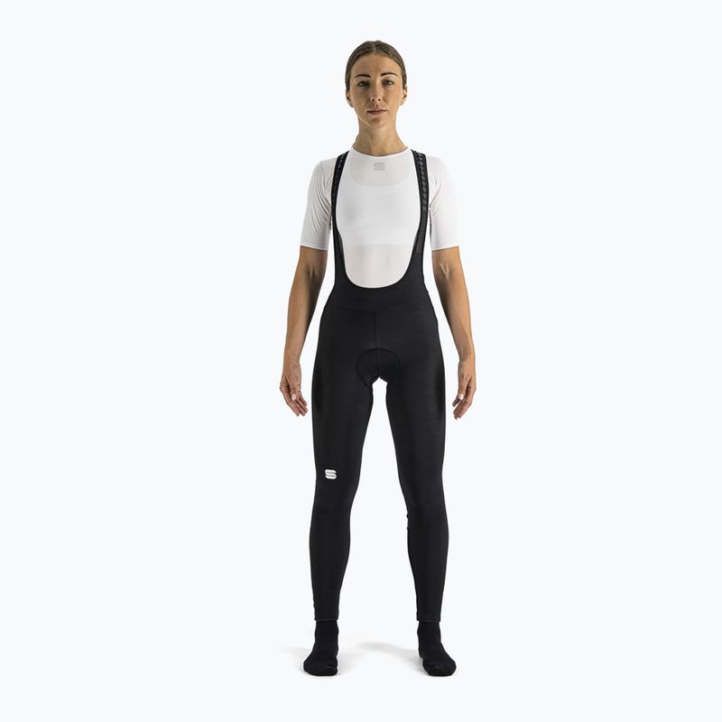 Dámske cyklistické nohavice Sportful Classic Bibtight black 1120536.002