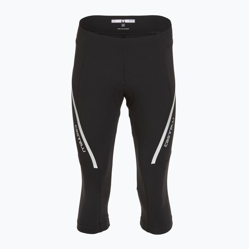 Dámske cyklistické šortky Castelli Velocissima 3 Knicker W black/silver