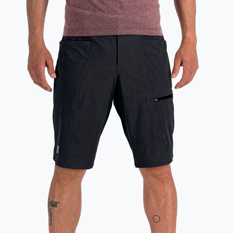 Pánske cyklistické šortky Sportful Giara Overshort black 1122001.002