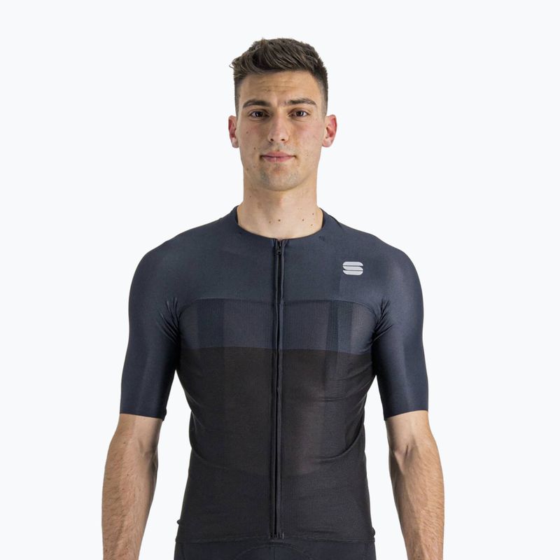 Pánsky cyklistický dres Sportful Light Pro čierny 1122004.002