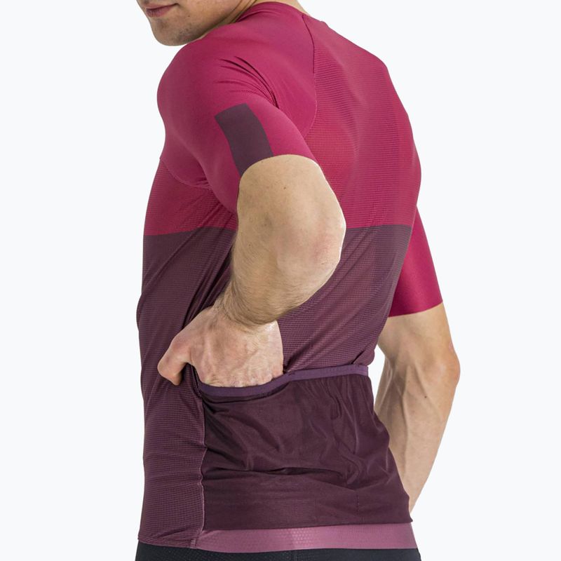 Pánsky cyklistický dres Sportful Light Pro fialový 1122004.569 4