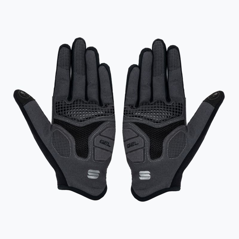 Pánske cyklistické rukavice Sportful Full Grip čierne 1122051.002 2