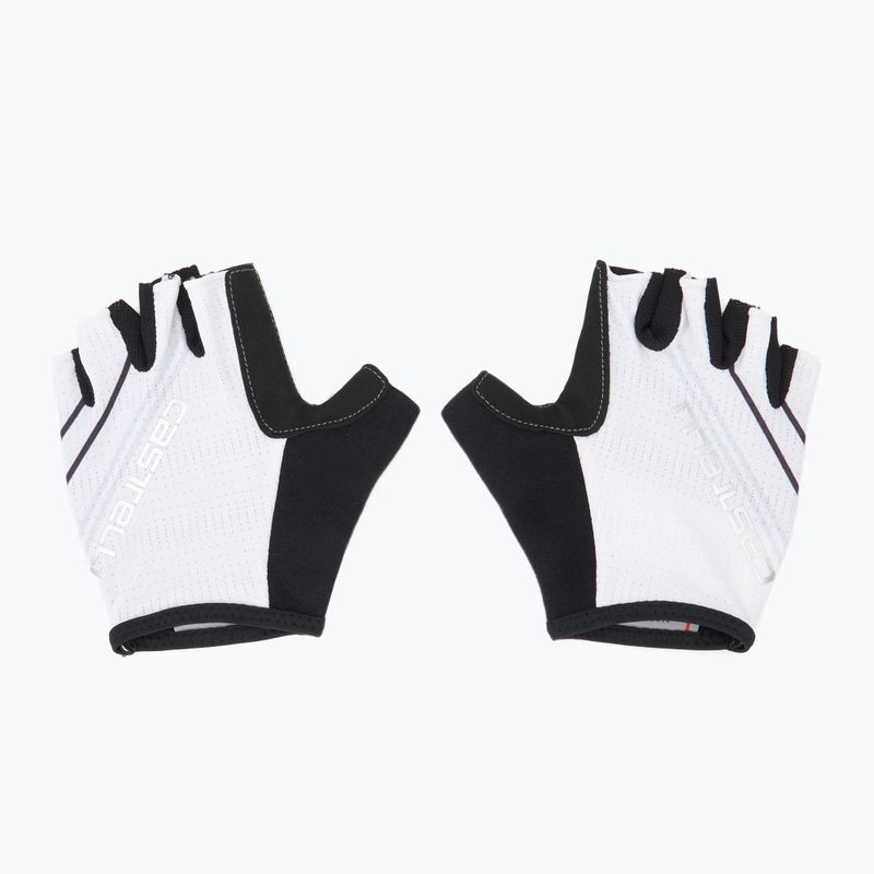 Dámske cyklistické rukavice Castelli Dolcissima 2 ivory/dark gray/silver gray 2
