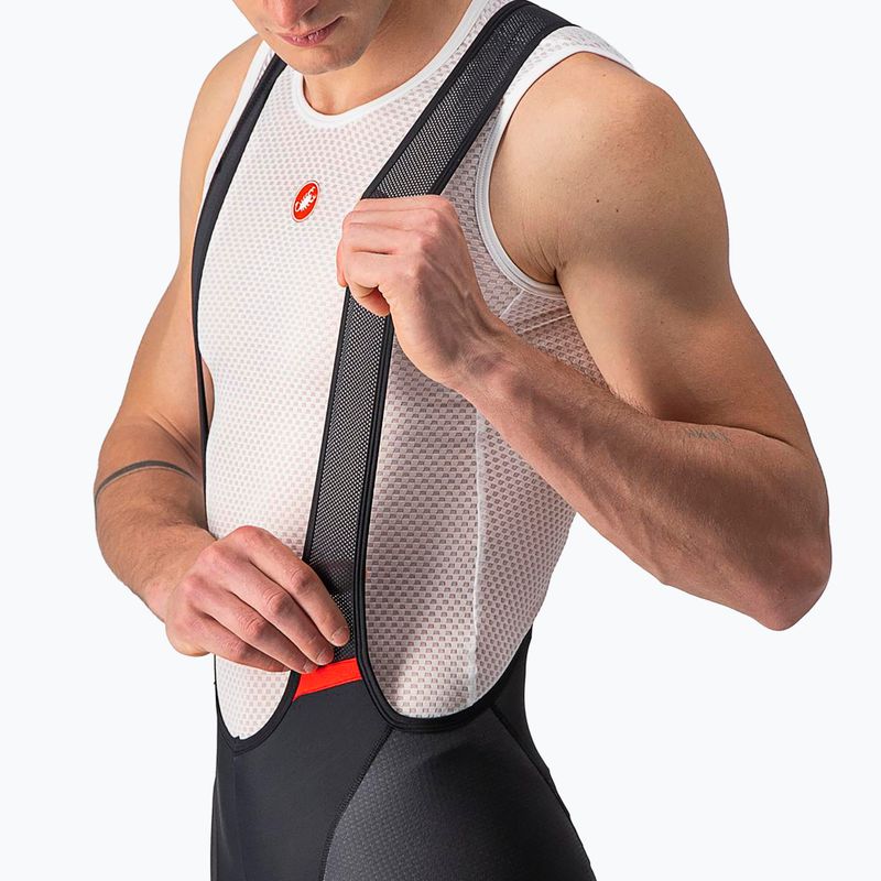 Pánske cyklistické šortky Castelli Competizione Kit black/silver gray 3