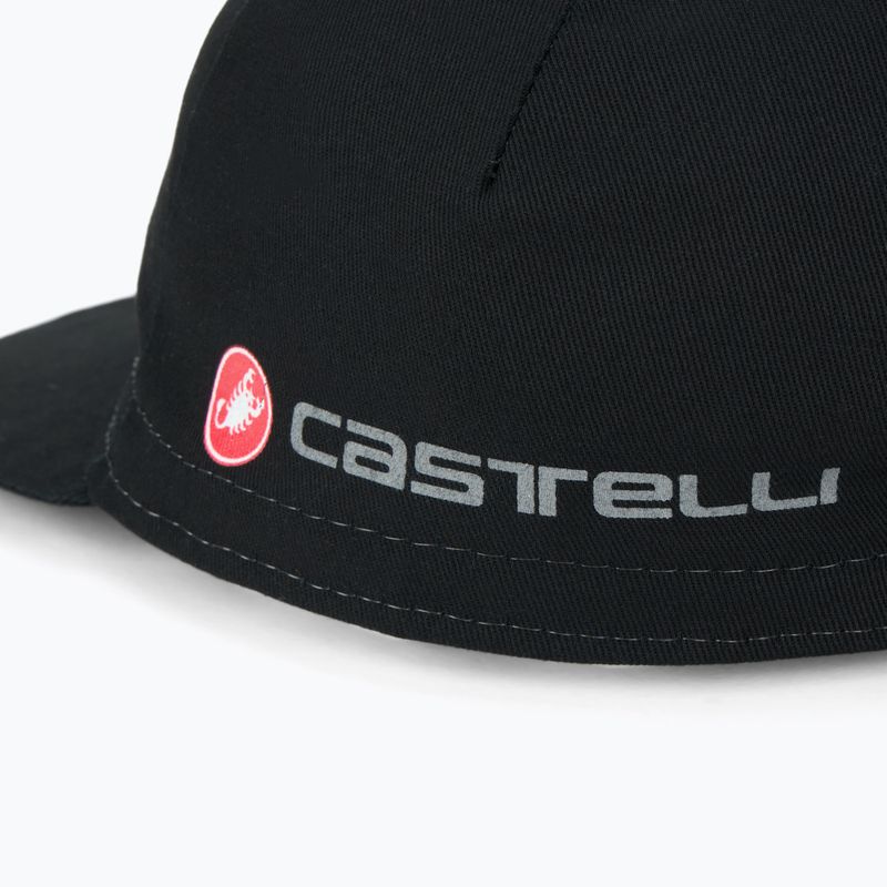 Cyklistická čiapka Castelli Endurance black 5